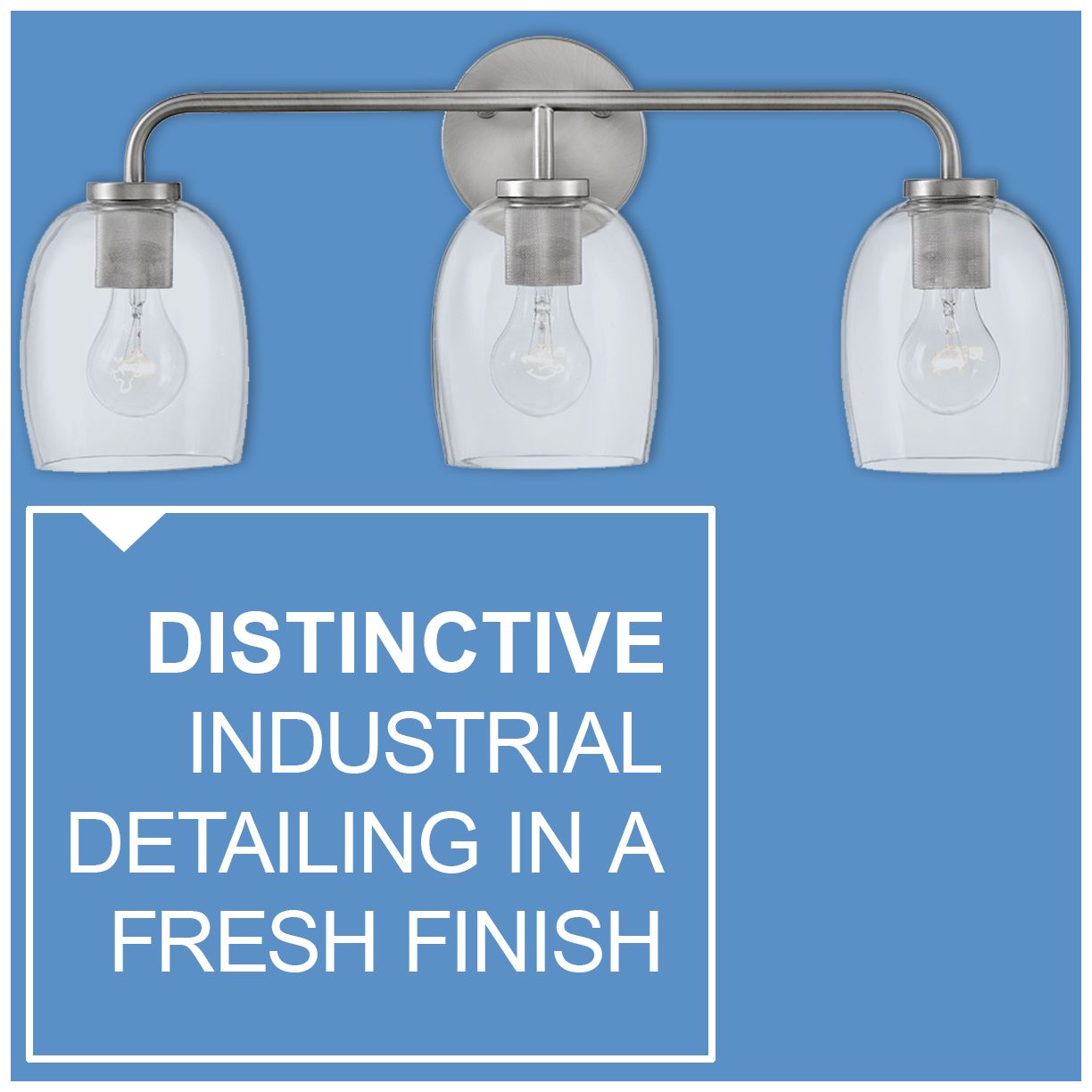 Lark-Percy Bath-Single Light Vanity-Lacquered Brass