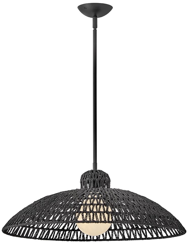 Image 2 Lark Pismo Large Pendant 24" Black