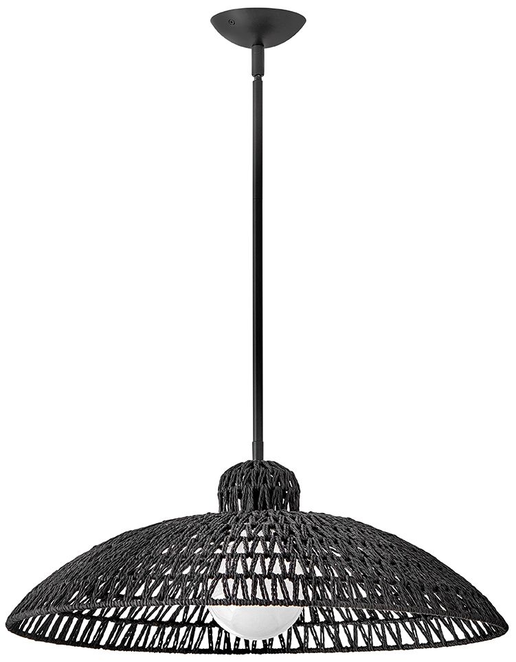 Image 3 Lark Pismo Large Pendant 24" Black more views