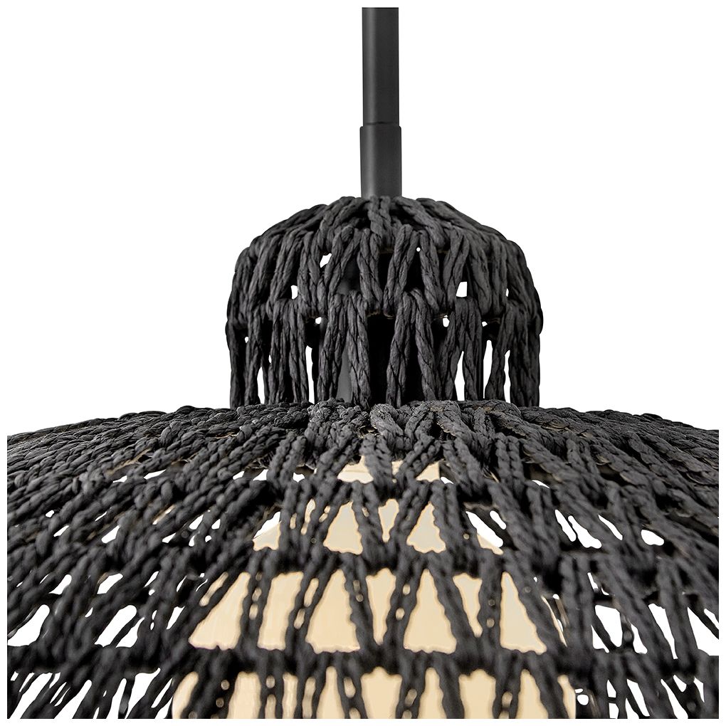 Image 4 Lark Pismo Large Pendant 24" Black more views