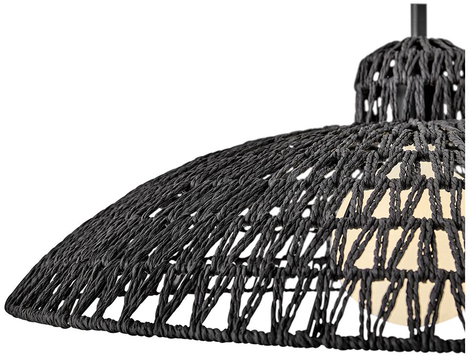 Image 5 Lark Pismo Large Pendant 24" Black more views