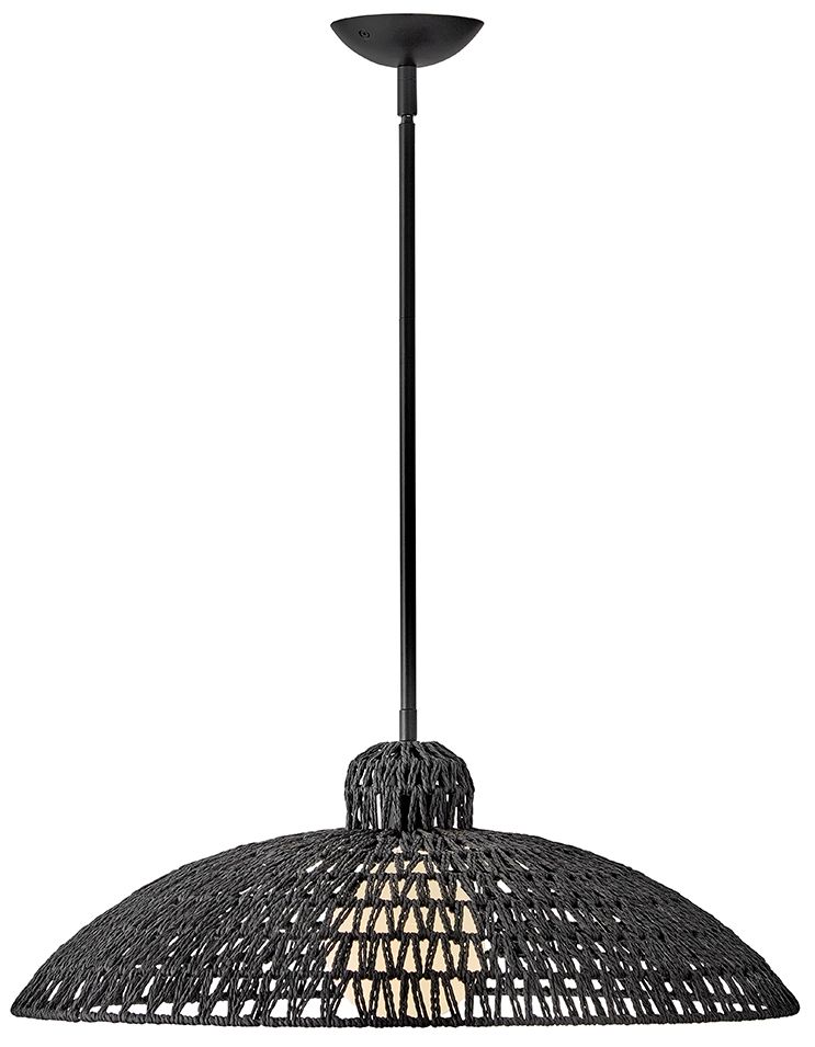 Image 7 Lark Pismo Large Pendant 24" Black more views