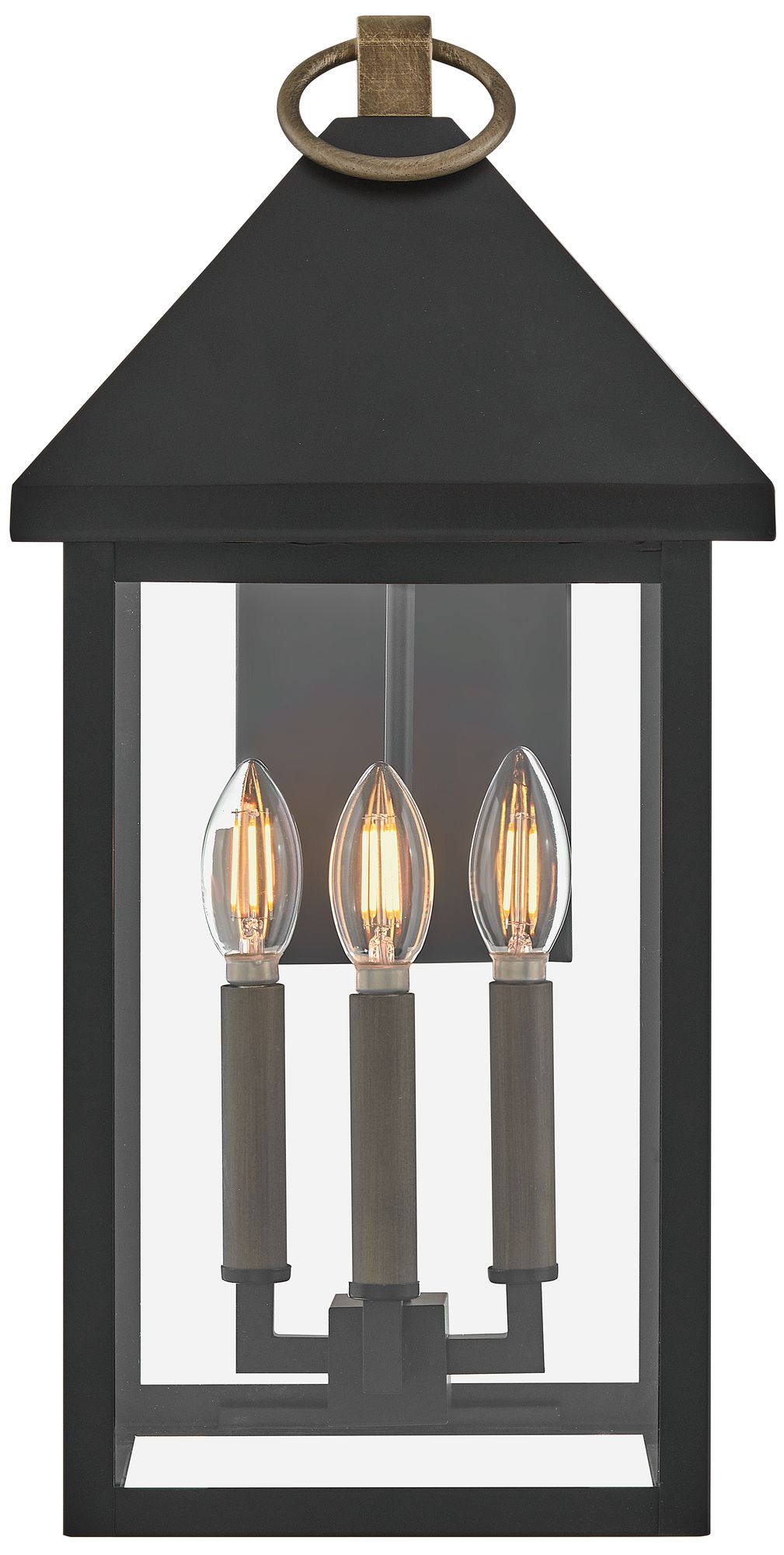 Image 4 Lark Rhett Outdoor Medium Wall Mount 19.5" Black more views