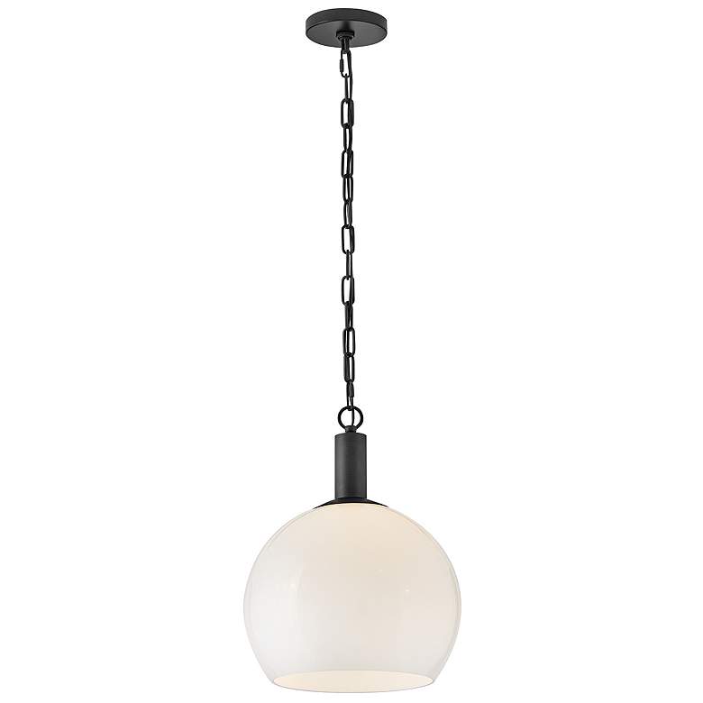 Image 1 Lark Rivi Interior Medium Pendant 13" Black