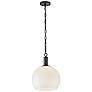 1_Lark Rivi Interior Medium Pendant 13" Black
