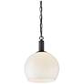 2_Lark Rivi Interior Medium Pendant 13" Black more views