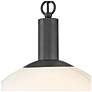 4_Lark Rivi Interior Medium Pendant 13" Black more views