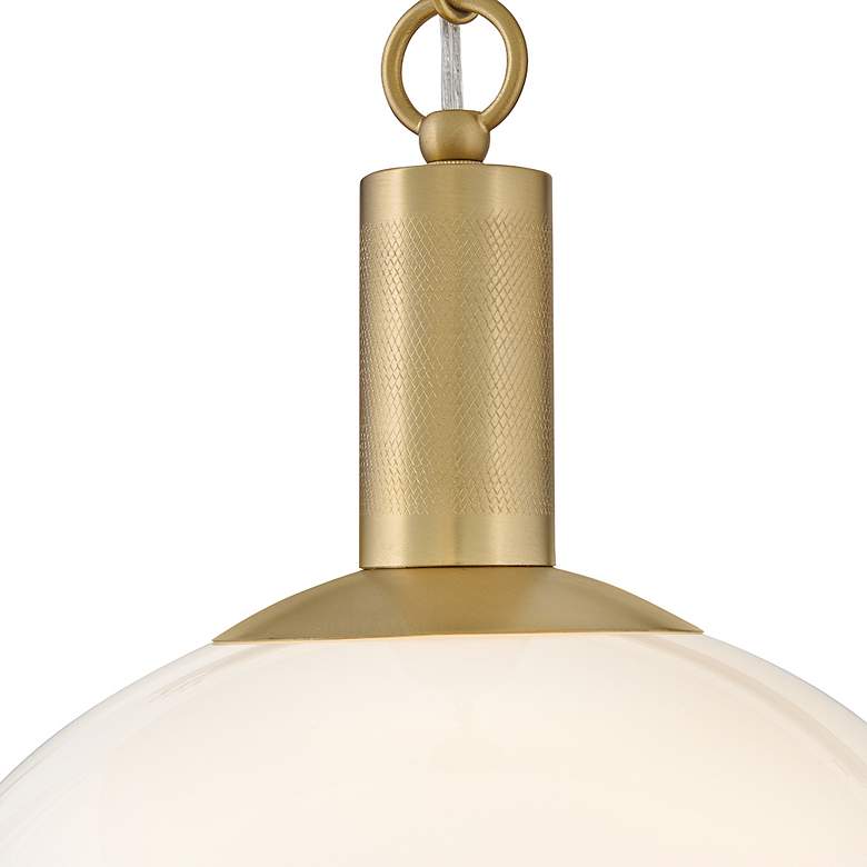 Image 4 Lark Rivi Interior Medium Pendant 13" Lacquered Brass more views