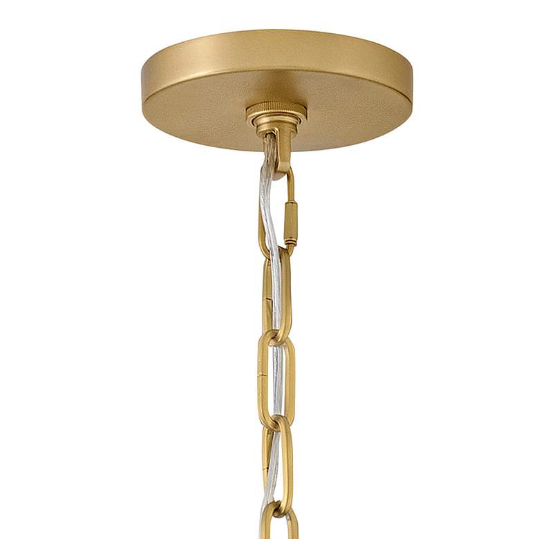 Image 5 Lark Rivi Interior Medium Pendant 13" Lacquered Brass more views