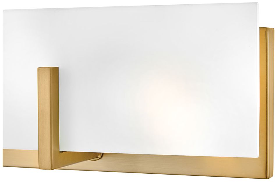 Image 3 Lark Roman Medium Four Light Vanity 25"  Lacquered Brass more views