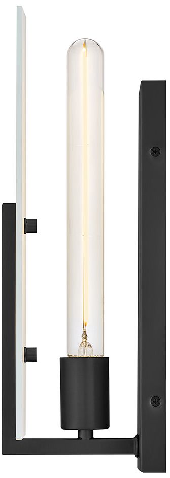 Image 5 Lark Roman Medium Single Light Sconce 14" Black more views