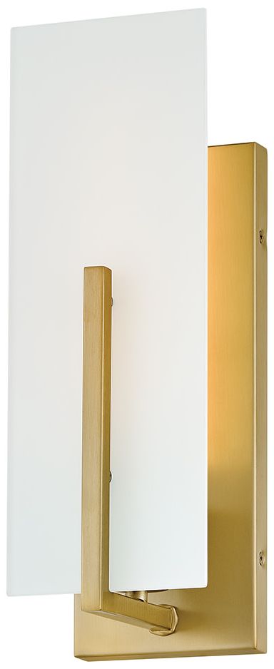 Image 6 Lark Roman Medium Single Light Sconce 14" Lacquered Brass more views