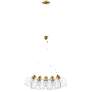 Lark-Rumi Pendant-Five Light Pendant-Lacquered Brass