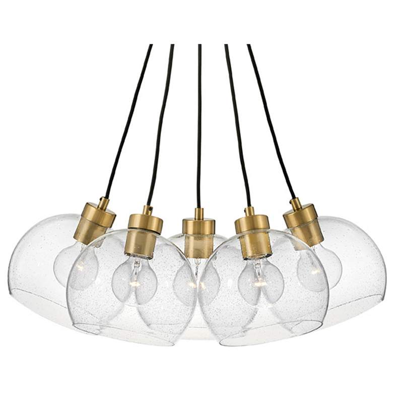 Image 5 Lark-Rumi Pendant-Five Light Pendant-Lacquered Brass more views