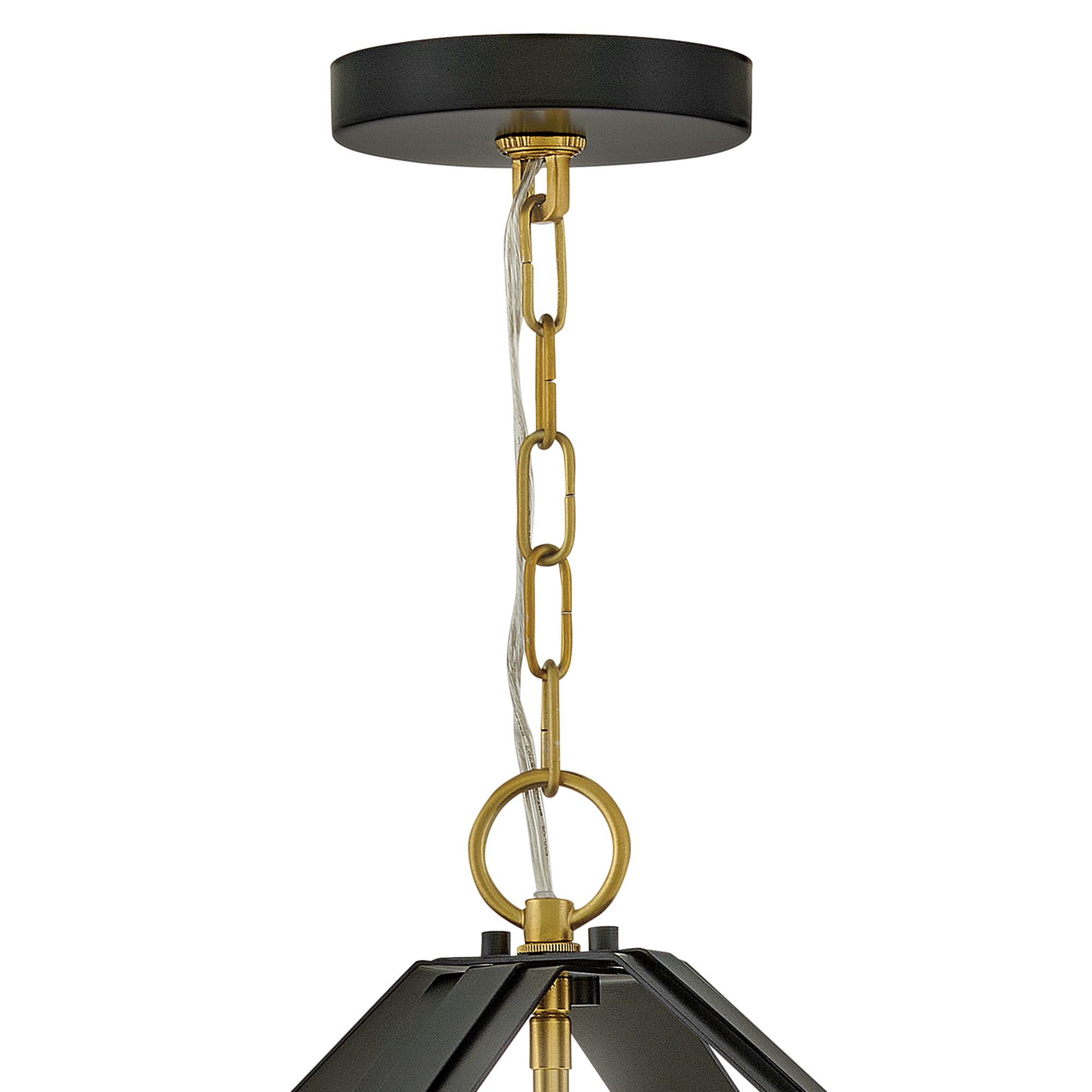 Lark Sammi Large Pendant Black