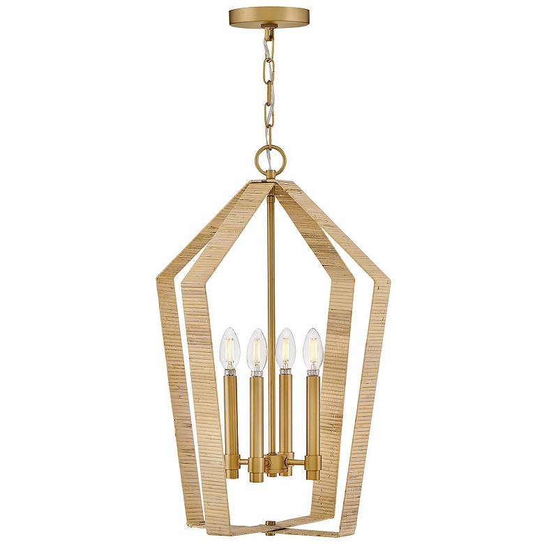 Image 1 Lark Sammi Large Pendant Lacquered Brass