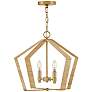 1_Lark Sammi Large Pendant Lacquered Brass