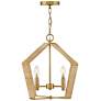 4_Lark Sammi Large Pendant Lacquered Brass more views