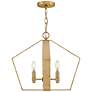 5_Lark Sammi Large Pendant Lacquered Brass more views