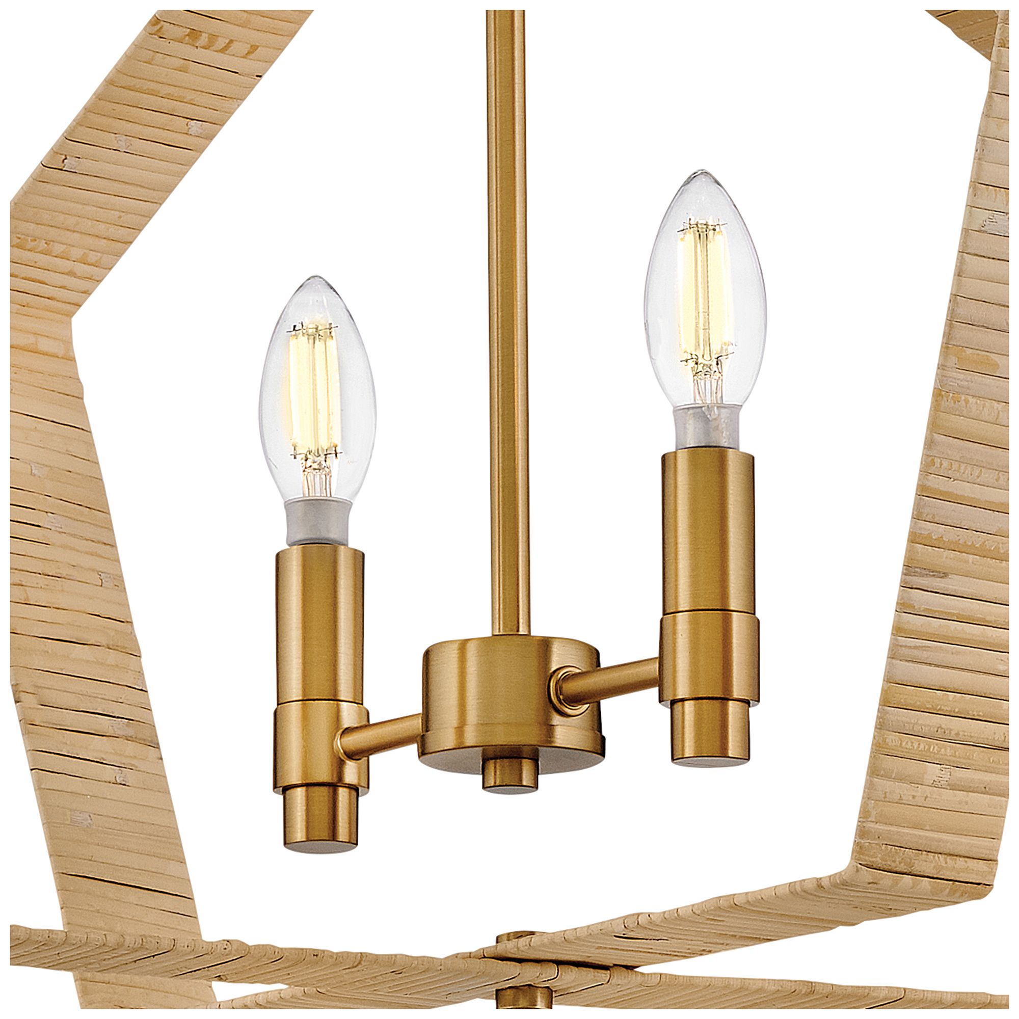 Lark Sammi Large Pendant Lacquered Brass