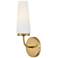 Lark Selma Medium Single Light Sconce Gold