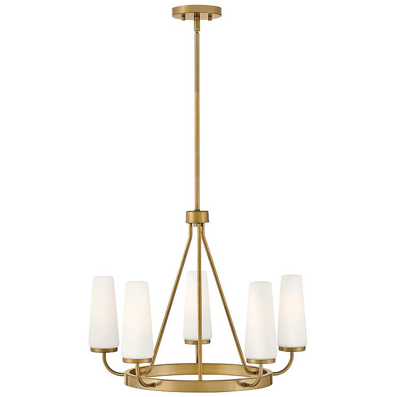Image 1 Lark Selma Medium Single Tier Chandelier Gold