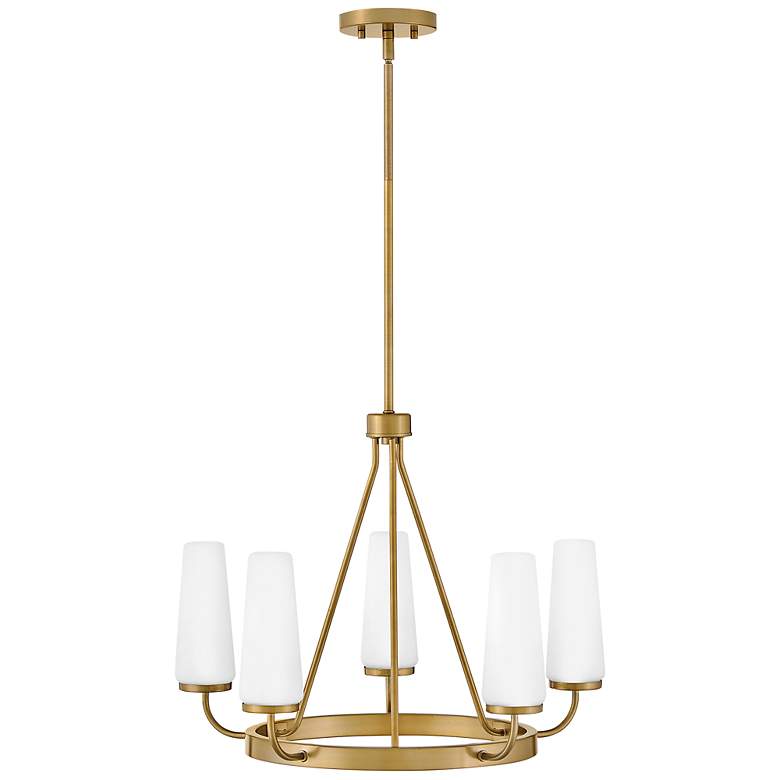 Image 2 Lark Selma Medium Single Tier Chandelier Gold more views