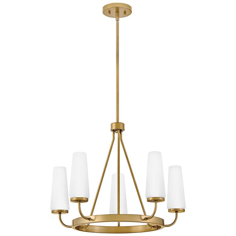 Image 4 Lark Selma Medium Single Tier Chandelier Gold more views