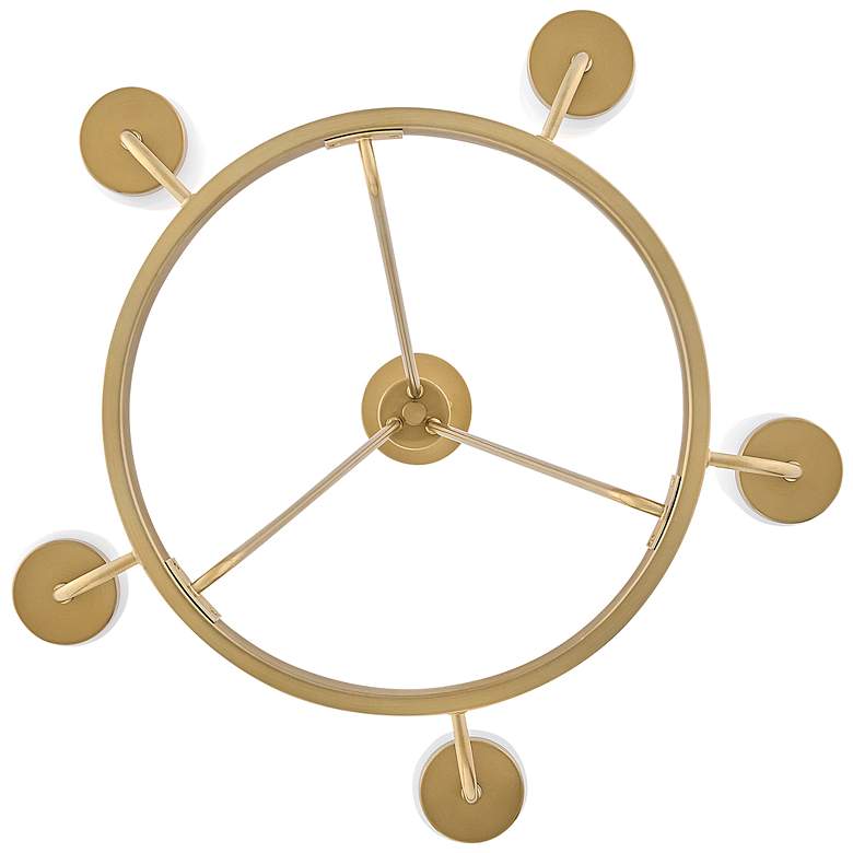 Image 5 Lark Selma Medium Single Tier Chandelier Gold more views