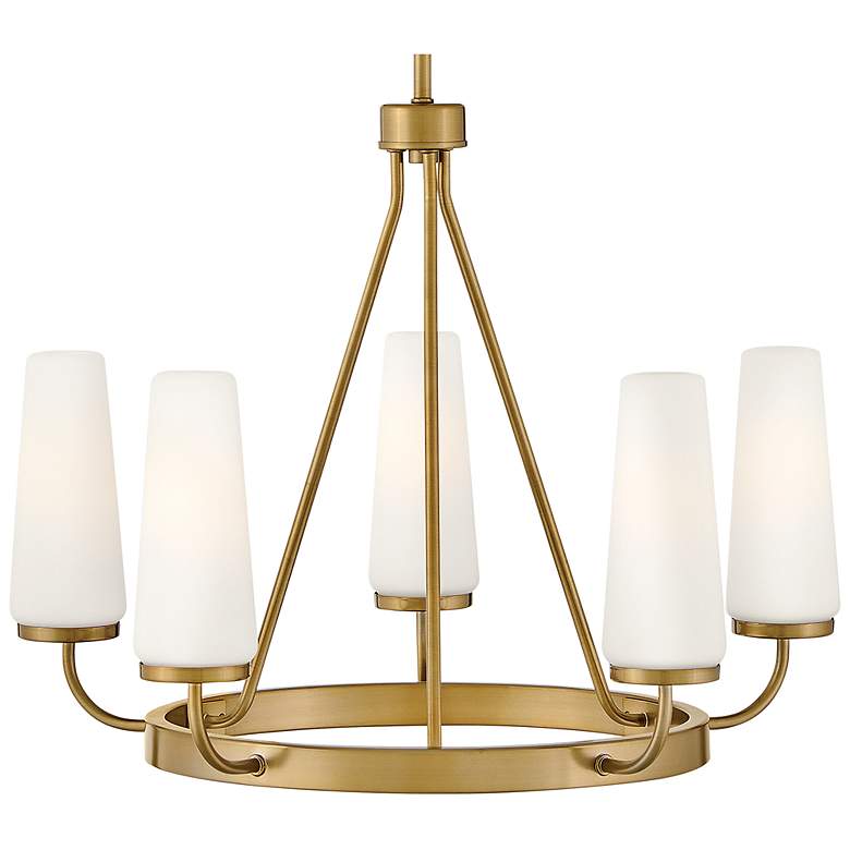Image 6 Lark Selma Medium Single Tier Chandelier Gold more views