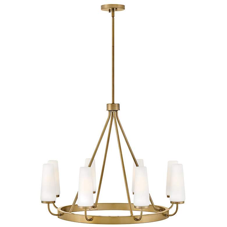 Image 1 Lark Selma Medium Single Tier Chandelier Gold