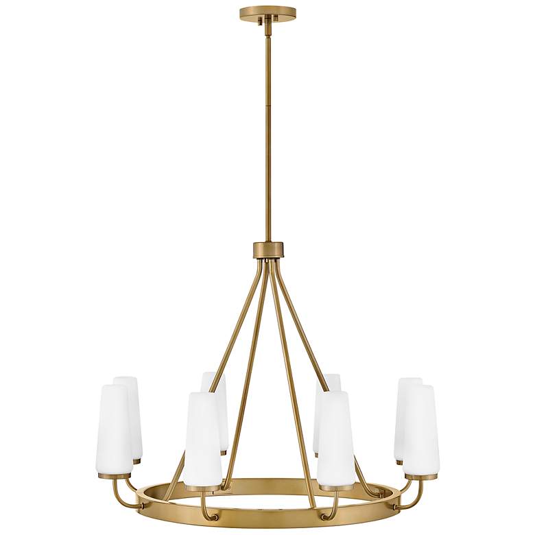 Image 2 Lark Selma Medium Single Tier Chandelier Gold more views