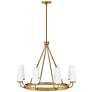 2_Lark Selma Medium Single Tier Chandelier Gold more views