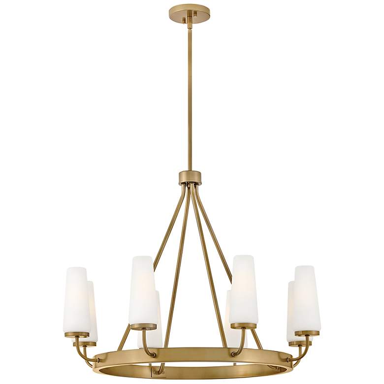 Image 3 Lark Selma Medium Single Tier Chandelier Gold more views