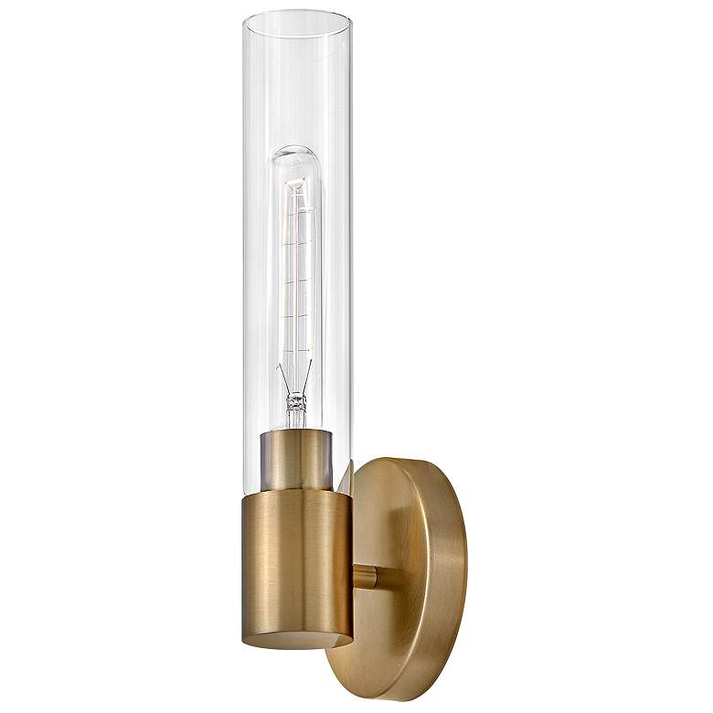 Image 6 Lark-Shea Bath-Single Light Vanity-Lacquered Brass more views