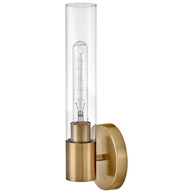 Image 7 Lark-Shea Bath-Single Light Vanity-Lacquered Brass more views