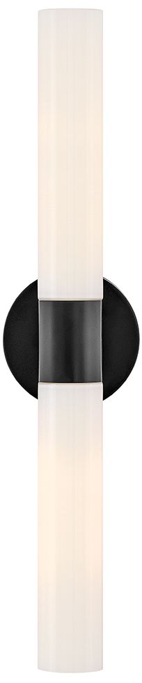 Lark Shea Large Two Light Vanity 24' Black