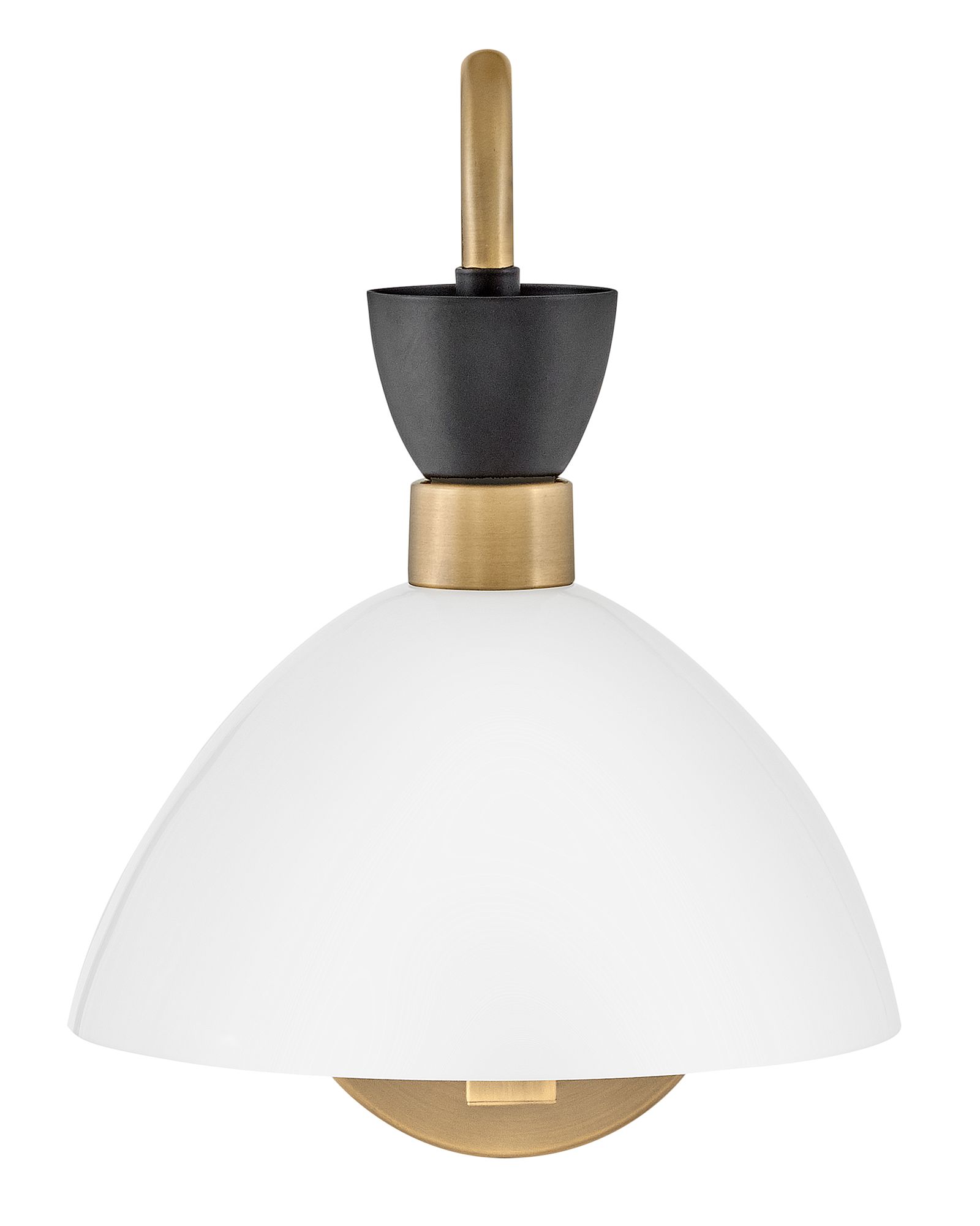 Image 5 Lark Simon Interior Medium Single Light Plug-In Sconce 13.25" Black more views