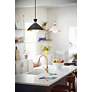 Thumbnail3 of Lark-Simon Pendant-Single Light Convertible Pendant-Matte White more views