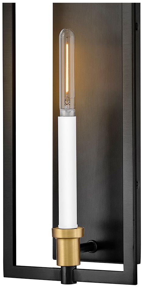Image 4 Lark Stassi Interior Medium Single Light Sconce 21.25" Black more views