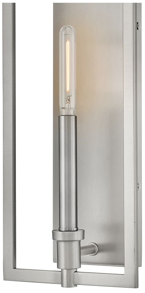 Image 4 Lark Stassi Interior Medium Single Light Sconce 21.25" Brushed Nickel more views