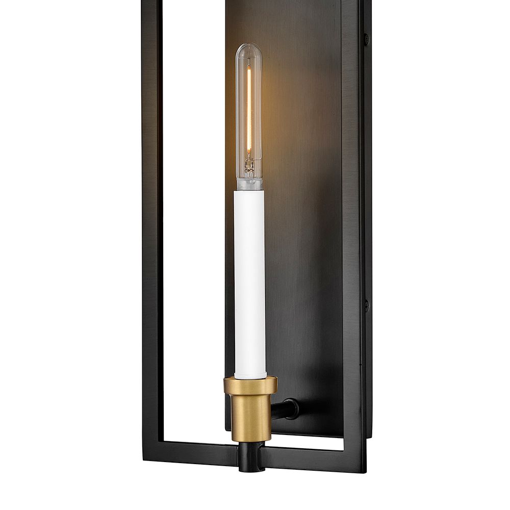 Image 4 Lark Stassi Interior Medium Single Light Sconce 21.25" Black more views