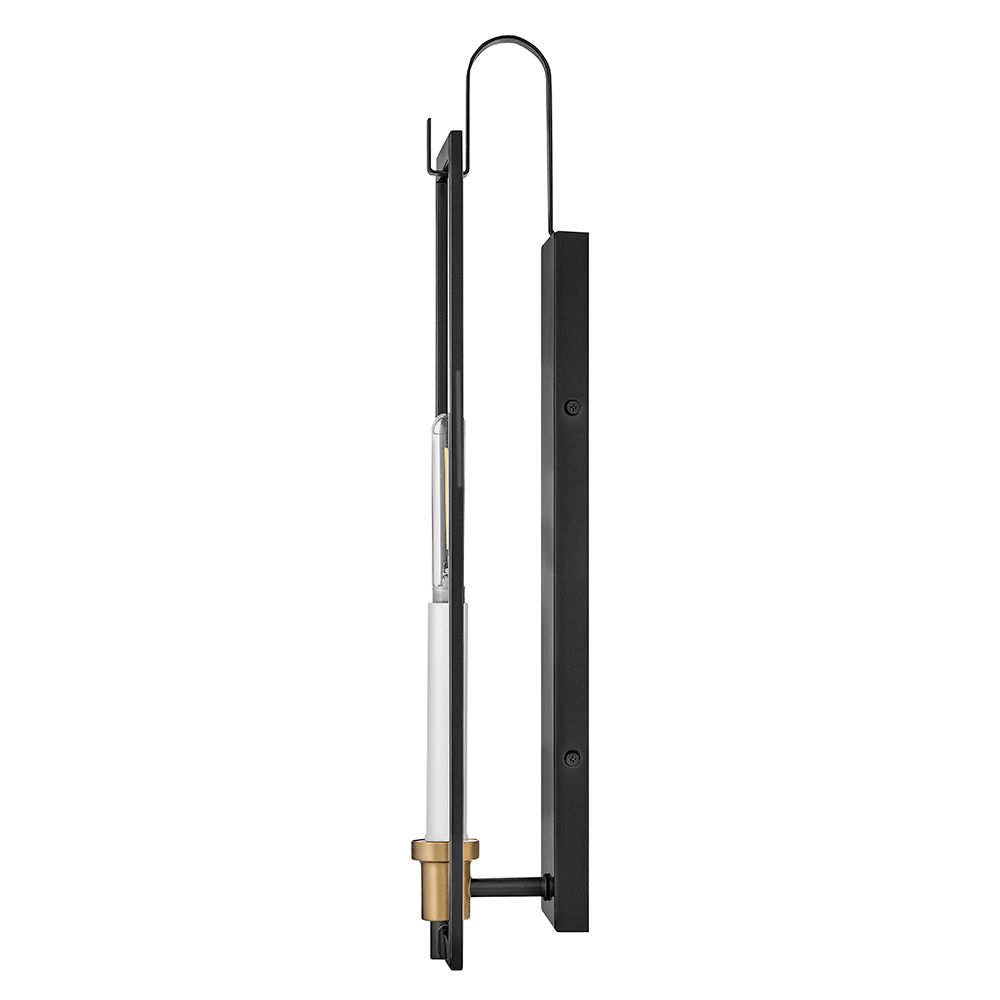 Image 5 Lark Stassi Interior Medium Single Light Sconce 21.25" Black more views
