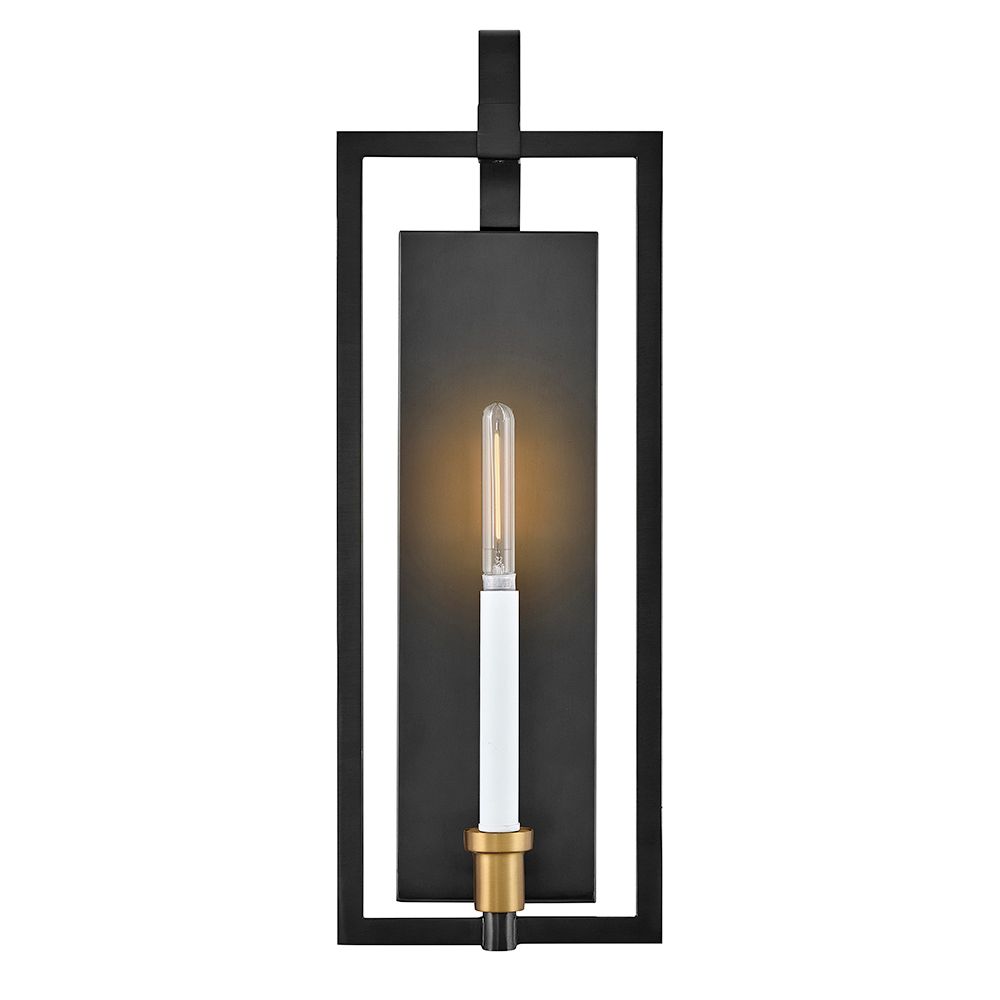 Image 6 Lark Stassi Interior Medium Single Light Sconce 21.25" Black more views