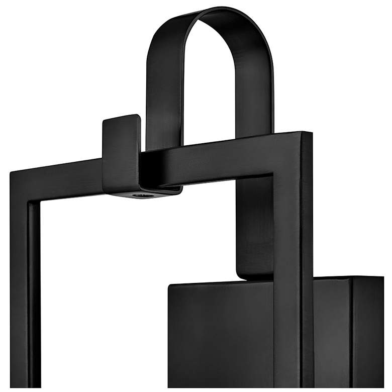 Image 3 Lark Stassi Interior Medium Single Light Sconce 7.5" Black more views