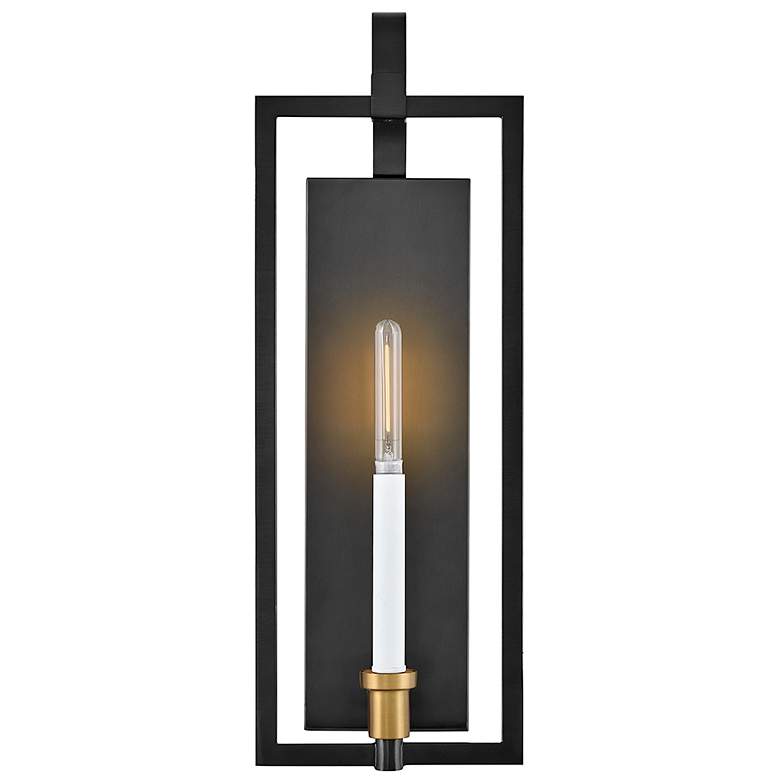 Image 6 Lark Stassi Interior Medium Single Light Sconce 7.5" Black more views