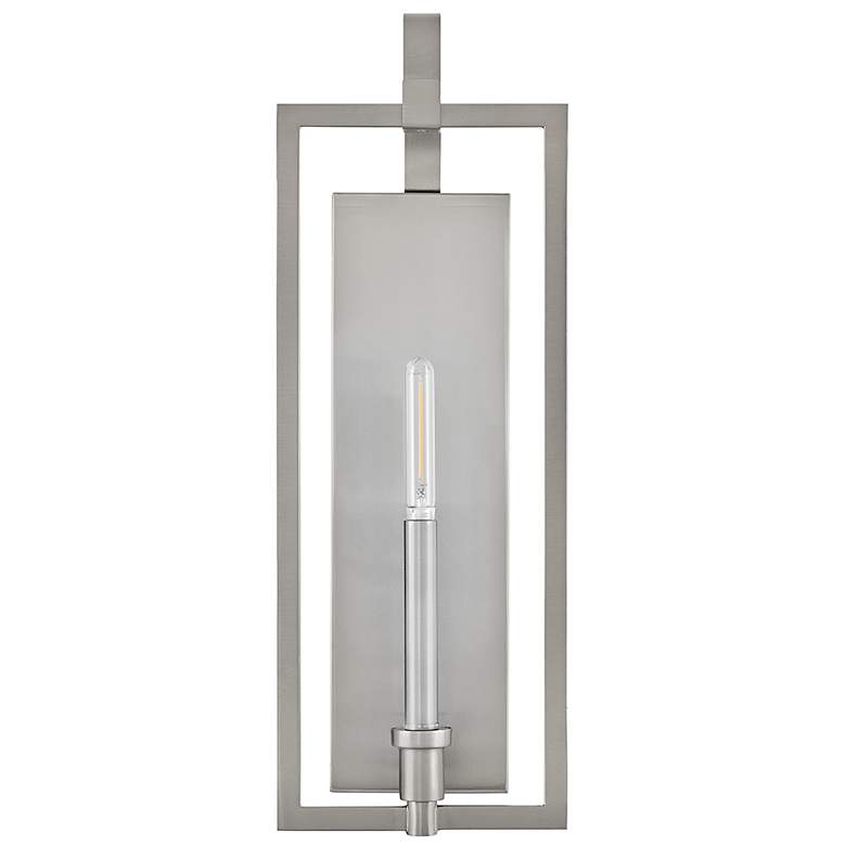 Image 2 Lark Stassi Interior Medium Single Light Sconce 7.5" Brushed Nickel more views