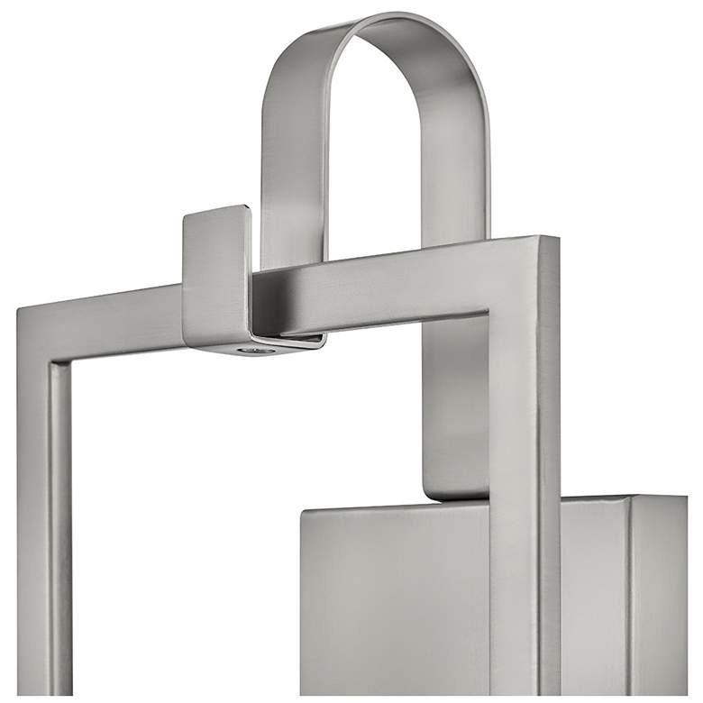 Image 3 Lark Stassi Interior Medium Single Light Sconce 7.5" Brushed Nickel more views