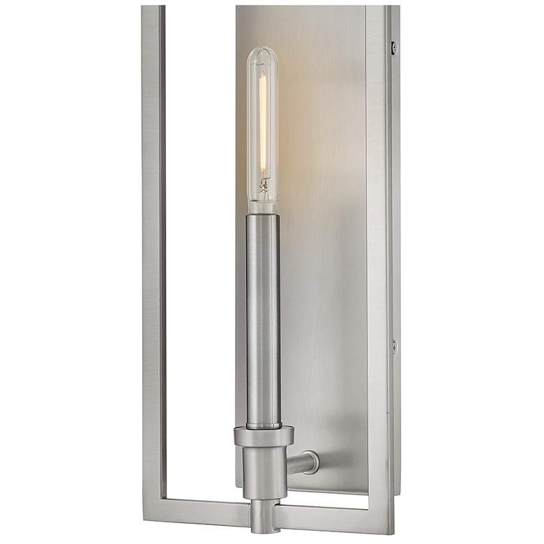 Image 4 Lark Stassi Interior Medium Single Light Sconce 7.5" Brushed Nickel more views
