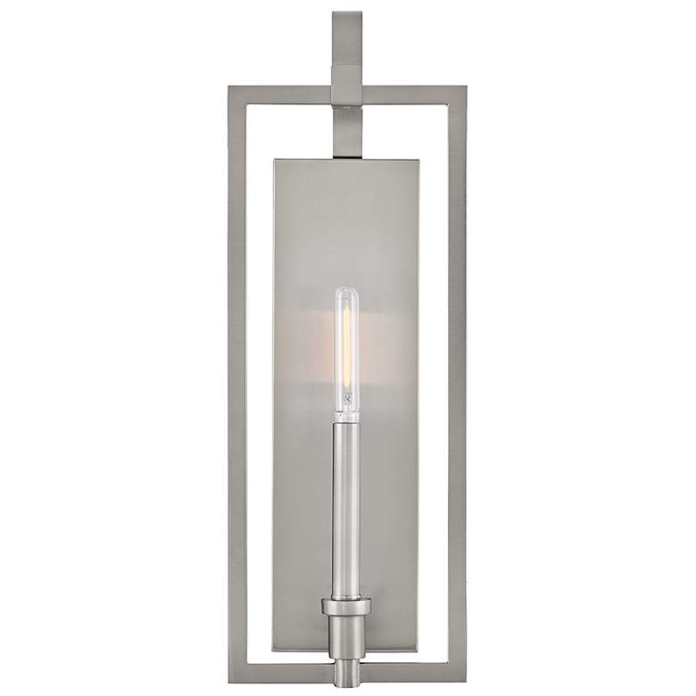 Image 6 Lark Stassi Interior Medium Single Light Sconce 7.5" Brushed Nickel more views